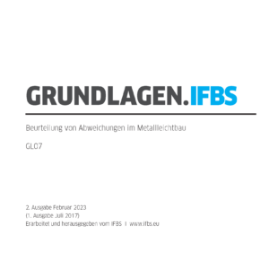 GL07 - Beurteilung von Abweichungen im Metallleichtbau 2023-02