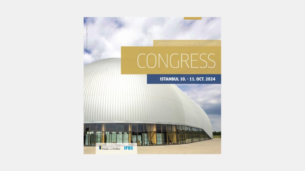 Am 10. und 11. Oktober öffnet der jährlich stattfindende internationale Kongress ADVANCEMENTS FOR METAL BUILDINGS wieder seine Türen.